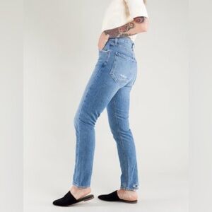 The AGOLDE Jamie Hi Rise Classic Jean in Passenger